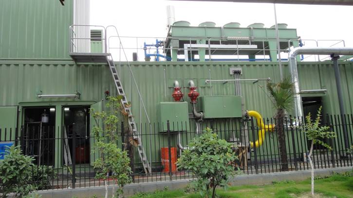 煤层气发电机散热水箱