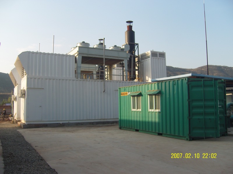 可移动的煤层气发电机散热水箱