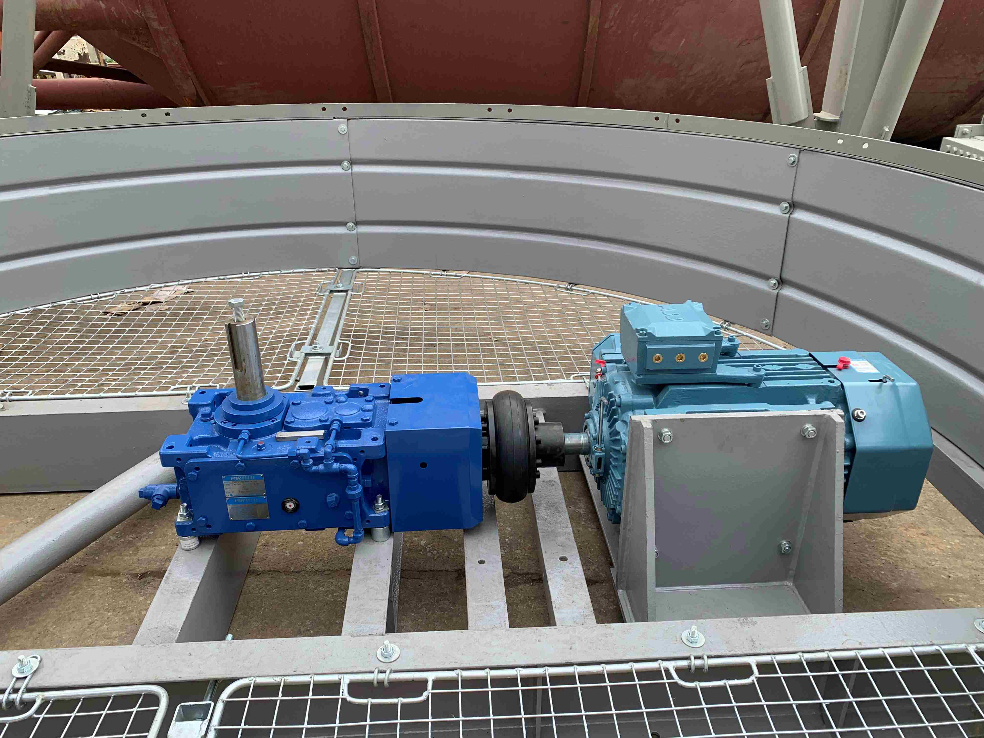 ABB motor and Sumitomo reducer for Bahrain air cooler project